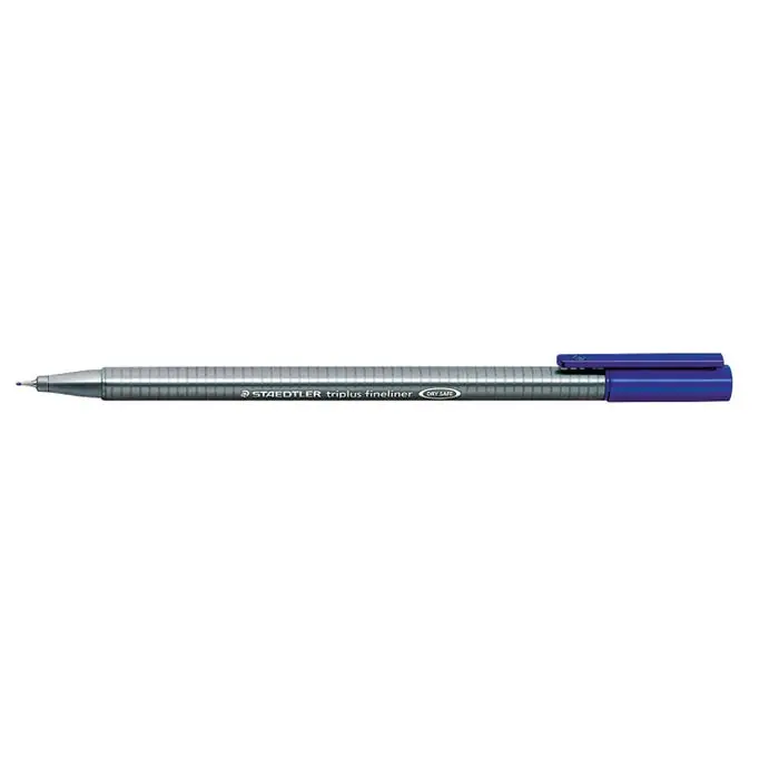 Instant Buy Staedtler Triplus Fineliner Marker Pens, 0.3 mm, Assorted Colors, Set of 10